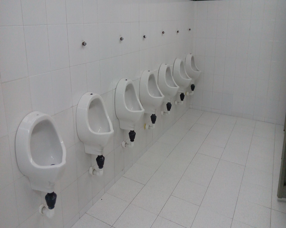 Mantenimiento de orinales