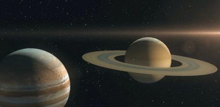 ALINEACIÓN DE JÚPITER Y SATURNO